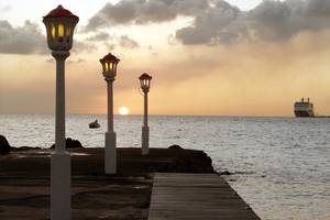 Avila Beach in Curacao