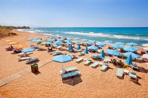 Dedalos Beach in Heraklion