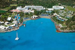 Elounda Bay Palace in Kreta, Aussenansicht des Hotels