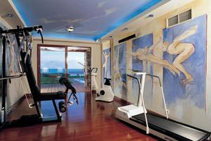 Elounda Bay Palace in Kreta, Bungalow mit Fitnessstudio