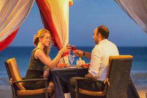 Hilton Marsa Alam Nubian Resort, romantisches Abendessen