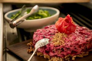 Beetroot Salat mit Walnuss Topping im CHC Galini Palace Hotel