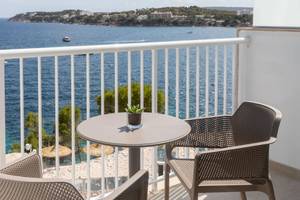 Blick vom Balkon des Hotels Florida Magaluf auf das Meer und die Stadt