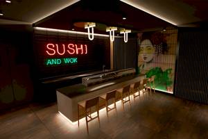 Sushi und Wok Bar im Hotel Sunscape Dominicus La Romana