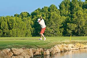 Golfspieler am H10 Blue Mar Boutique Hotel